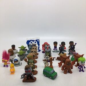 Mixed Lot of 30  Kid's Meal Toys- McDonalds , Sonic Wacky Packs Toys....