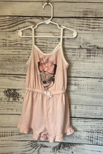 Girls pink Minnie Mouse romper 6 - Picture 1 of 2