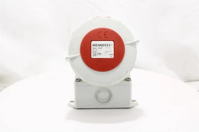Mennekes 2746 Wall Mounted Receptacle | 16A | 7-Pole | 400V | IP67 6h  - Image 1 of 4