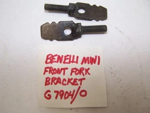 NOS BENELLI 50/65 FRONT FORK BRACKET DYNAMO COMPACT WOODSBIKE MINI ENDURO - Picture 1 of 3