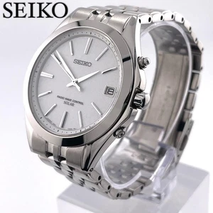 Working Product Seiko Solar Watch 7B42-0Ae0 Men'S - Picture 1 of 14