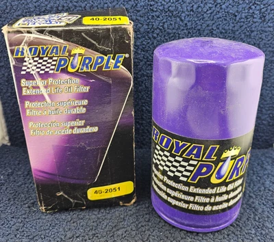 Filtro de aceite de vida extendida Royal Purple 40-2051 para Ford F-250 Super Duty 2011-15 Foto 1 de 4