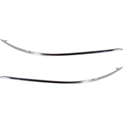 Juego de 2 embellecedores de parachoques delanteros izquierdo y derecho mercedes-benz c300 c350 2008-2011 Foto 1 de 4