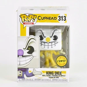 Funko POP! GAMES #313 CUPHEAD KING DICE Vinyl Figure Limited Chase Edition NIB - Picture 1 of 2