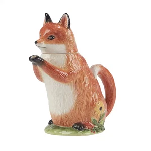 Teiera 3D Fox Critters in terracotta 4 tazze - Foto 1 di 3