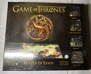 Game of Thrones 4D Puzzle of Essos 1350 Piece NEW SEALED 30+ DETAILED BUILDINGS - Picture 1 of 6