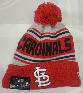 St. Louis Cardinals New Era Cuffed Cheer Knit Stocking Cap - MLB - Picture 1 of 2
