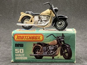 Matchbox Superfast MB50-D3: Harley Davidon (NMINT) with Type L Box - Picture 1 of 7