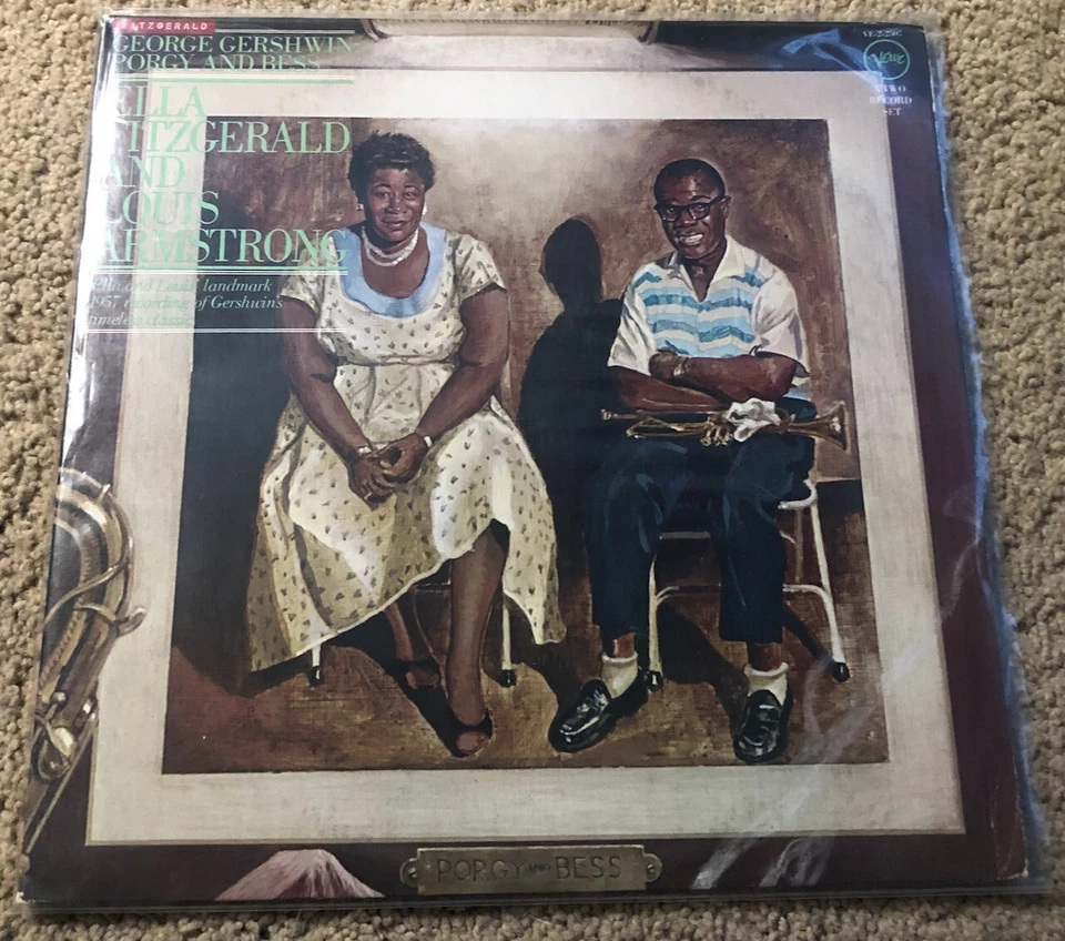 EX Vinyl Record Lp Ella Fitzgerald & Louis Armstrong Porgy & Bess VE-2-2507 1976 - Image 1 of 1