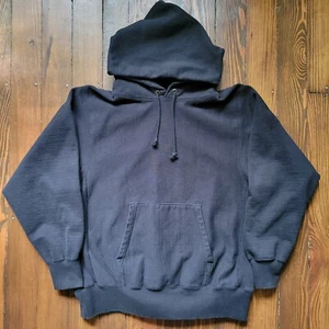Orslow Reverse Weave Heavyweight Hoody - Black - Size 2 (Medium) - Bild 1 von 9