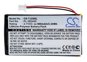 NOWA bateria do Sony Clie PEG-TJ25 Clie PEG-TJ35 PL-383450 litowo-polimerowy magazyn w Wielkiej Brytanii - Zdjęcie 1 z 6