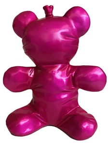 Globo Knautsch oso de peluche de fibra de vidrio Pop Art figura escultura - 20433 - Imagen 1 de 1