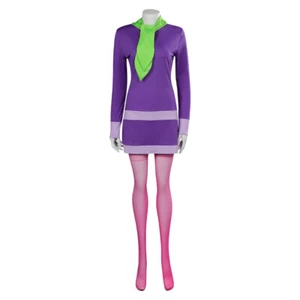Daphne Blake Cosplay Kostüm Outfits Halloween Karnevalsanzug - Bild 1 von 9