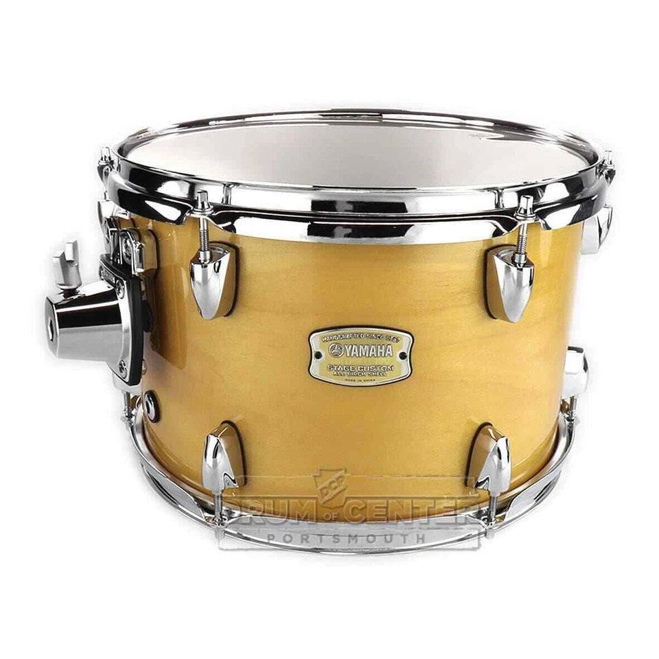Yamaha Stage Custom Birch 12x8 Mounted Tom Natural Wood