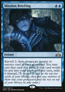 MTG Magic the Gathering Mission Briefing (44/291) Guilds of Ravnica LP - Picture 1 of 1