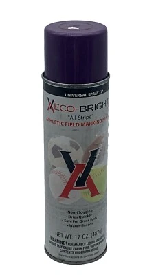 Eco-Bright Athletic Field Marking Paint, Purple, 17 oz, No Spray Nozzle Included - Image 1 of 2
