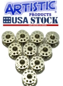 10pcs. Metal Bobbins for Janome New Home Sewing Machine. - Picture 1 of 1