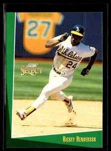 1993 Select #106 Rickey Henderson See Scan