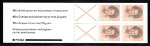 1986 Nederland SC# BK 622a - Booklet of 4 plus 2 Labals- Complete - M-NH - Picture 1 of 2