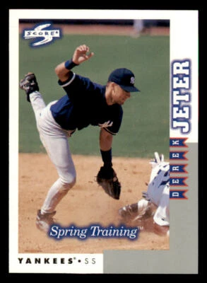 1998 Score Rookie Traded #262 Derek Jeter ST (ref 233811) - Image 1 of 2