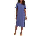Nwot Jessica Simpson Women's Short Sleeve Maxi Dress Blue Size Xl $50 Ee023