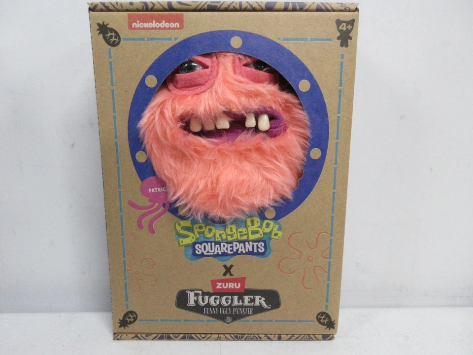 Fuggler X SPONGEBOB SQUAREPANTS PATRICK Nickelodeon Funny Ugly Monster BrandNew