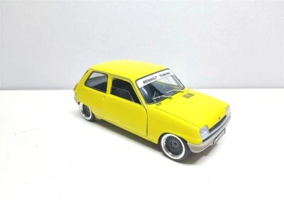 Renault 5 TL BBS Tuning Giallo del 1974 - 1/18 Artigianale base Norev - Immagine 1 di 4