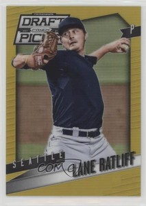 2014 Panini Prizm Perennial Draft Picks Gold Prizms /10 Lane Ratliff #61