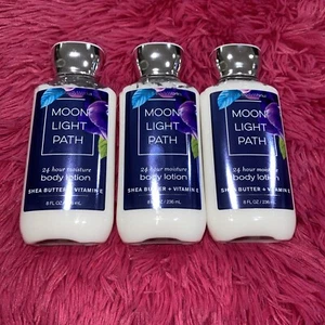 BATH & BODY WORKS MOONLIGHT PATH 24 HOUR MOISTURE BODY LOTION SHEEA VITAMIN E 3X - Picture 1 of 1