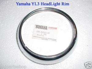 Yamaha JT1  FS1  RD50 TZ125 LB50 Headlight Rim OEM FS1DX Lamp Ring 195-84315-01 - Picture 1 of 9