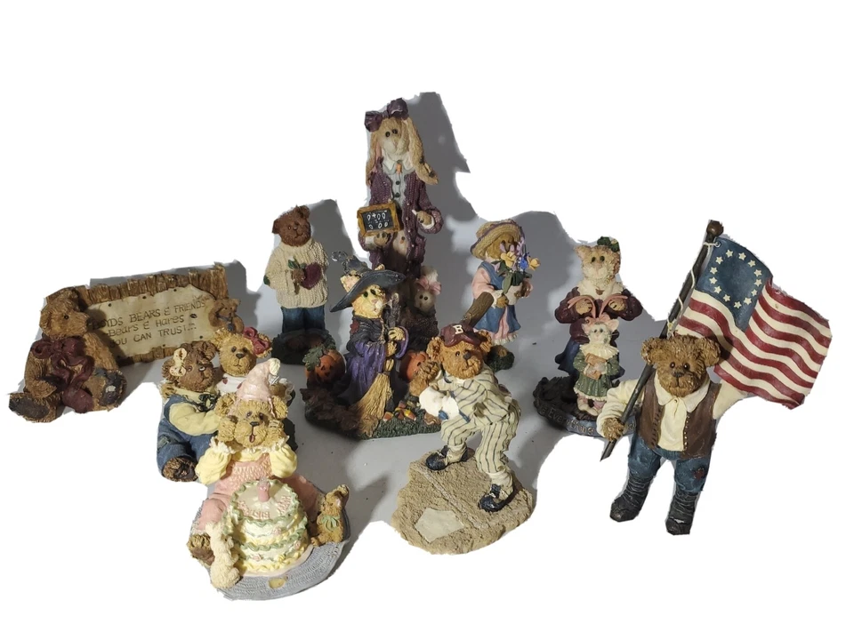 LOT OF 10 Boyd's Bears & Friends Figurines Collection  - Image 1 of 4