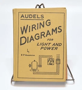VINTAGE 1960 AUDELS WIRING DIAGRAMS FOR LIGHT AND POWER INSTRUCTIONAL BOOK - Picture 1 of 8
