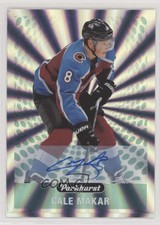 2019-20 Upper Deck Parkhurst Parkies Gold Auto Cale Makar #PK-7 Rookie Auto RC