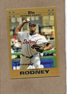 fernando rodney detroit tigers topps gold card 2007 448 0435/2007 - Picture 1 of 1