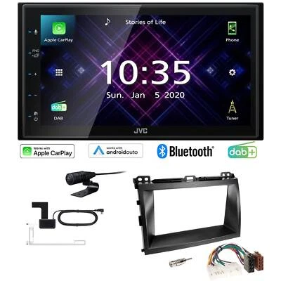 JVC Autoradio Apple CarPlay Android Auto DAB+ für Lexus GX 2003-2009 schwarz - Bild 1 von 4