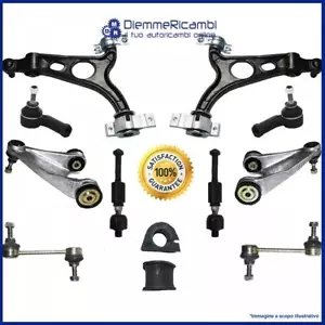 KIT BRACCI SOSPENSIONE ANTERIORI RINFORZATI ALFA ROMEO 147 - 156 - GT - 12PZ - Foto 1 di 7