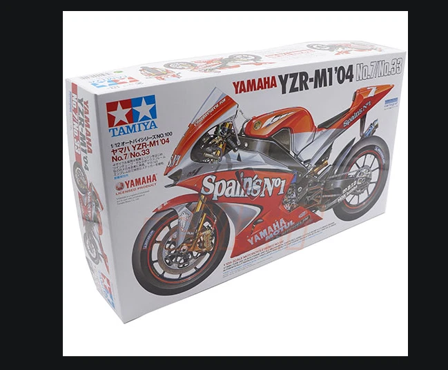 Yamaha YZR-M1 2004 Kit di Montaggio scala 1/12 14100 Tamiya - Immagine 1 di 1