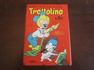 TROTTOLINO N.7 ORIGINALE ED. IL PONTE 1957 !!! - Imagen 1 de 8