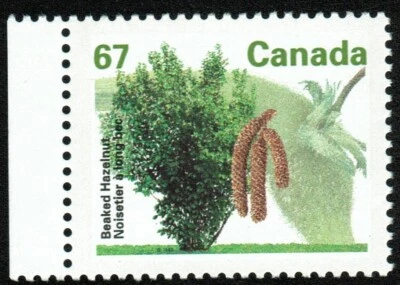 Canada sc#1368 Fruit Tree : Beaked Hazelnut, Mint-NH - Image 1 of 2