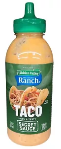 Hidden Valley Ranch Taco Spicy & Zesty Secret Sauce 12 oz - Picture 1 of 1