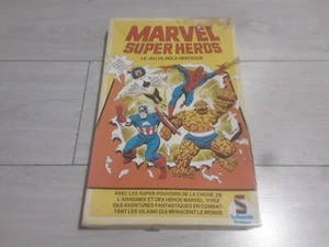 1984 Schmidt Marvel Super Héros France Jeux Rpj Comics Jeu De Plateau Complet - Photo 1/19