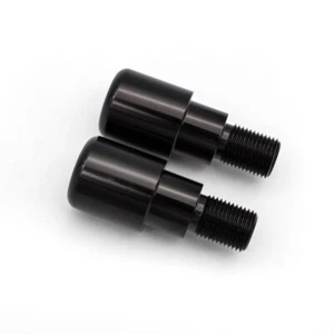 16MM Plugs Black Handlebar Plugs Bar Ends For TDM850 1992-1993 MT-07 2014-2016 - Bild 1 von 6