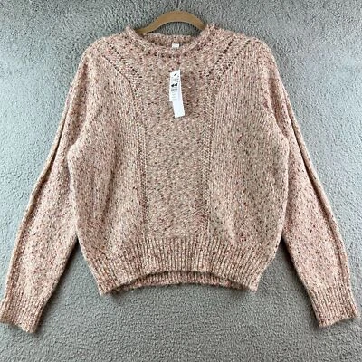 Nuevo Topshop Pequeño EE. UU. 8-10 Grueso Tejido Suéter Pullover Texturizado Pointelle Simulación N Foto 1 de 4
