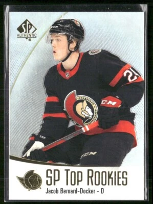 2021-22 SP Authentic - Top Rookies Jacob Bernard-Docker #TR-4 (RC)  - Image 1 of 2