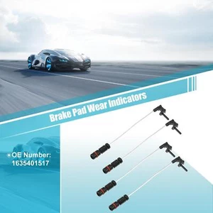 4pcs 1635401517 Car Front Rear Brake Pad Wear Sensor for Mercedes-Benz W163 - Picture 1 of 6