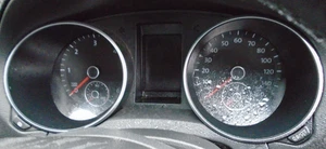 09 VW GOLF MK6 2.0 TDI 5DR SPEEDO HEAD INSTRUMENT CLUSTER 08-13 BREAKING CAR - Picture 1 of 4