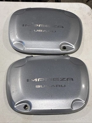 2002-2003 SUBARU IMPREZA OEM FOG LIGHT COVERS SET LH RH - Image 1 of 4