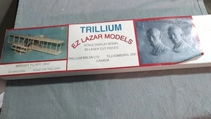 Trillium Balsa Wood EZ Lazar Models 1:20 Scale 1903 Wright Flyer - HTF - Picture 1 of 8