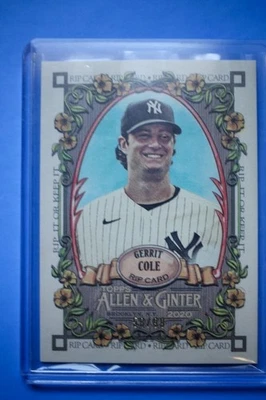 2020 Topps Allen & Ginter's Rip Cards Ripped /99 Gerrit Cole #RIP-26 - Image 1 of 2