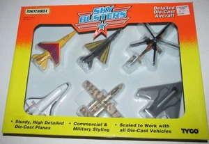 Matchbox SKY BUSTERS 1995 Highly Detailed Die-Cast Aircraft Set of 6 NEW/SEALED - Picture 1 of 5